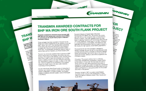 Transmin awarded BHP contracts